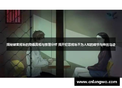 揭秘破案背后的隐藏真相与推理分析 揭开犯罪背后不为人知的细节与蛛丝马迹
